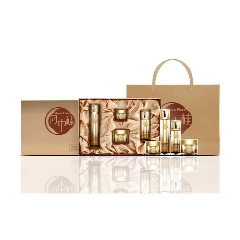 MOON FLORE CORDYCEPS LUXURIOUS BEAUTY PRESERVATION SKINCARE GIFT BOX